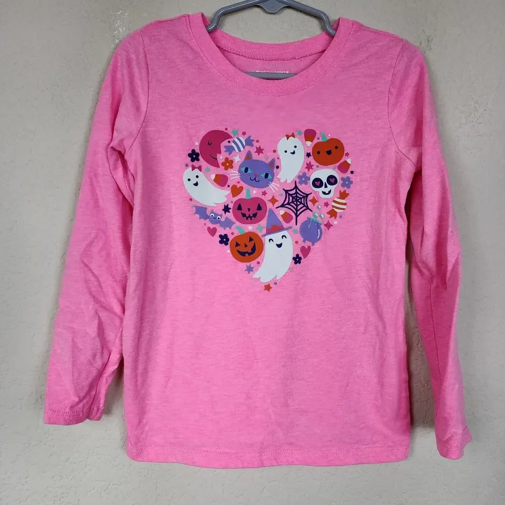 5T - Baby & Toddler Clothes - Halloween Heart Shirt